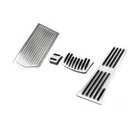 HXVGEGKPYK Repose Pieds Pédale pour Kia pour Sportage 4 QL 2016 2017 2018 2019 2020 2021 Repose-Pieds Couvre-pédales D'accélérateur Frein Revêtement Antidérapant Pédale Frein(AT 4PCS)