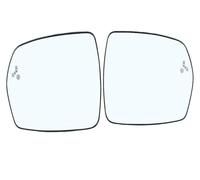 HXVGEGKPYK Rétroviseur Latéral Verre 1/2 Pièces pour Edge 2015-2018 Rétroviseur Latéral Chauffant Verre Lentille View Arrière Remplacement Dangle Mort USA Glace Rétroviseur(1Pair)
