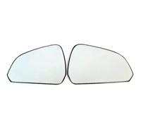 HXVGEGKPYK Rétroviseur Latéral Verre 1/2 Pièces pour Mustang 2015-2020 Version Américaine Et Asiatique Miroir Chauffant en Verre Voiture Étendu Angle Convexe Glace Rétroviseur(Asian L and R)