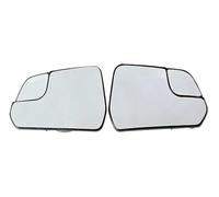 HXVGEGKPYK Rétroviseur Latéral Verre 1/2 Pièces pour Mustang 2015-2020 Version Américaine Et Asiatique Miroir Chauffant en Verre Voiture Étendu Angle Convexe Glace Rétroviseur(American L and R)
