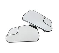 HXVGEGKPYK Rétroviseur Latéral Verre 1/2 Pièces pour Mustang 2015-2020 Version Américaine Miroir À Aile Convexe Chauffant en Verre Avertissement Dangle Mort Glace Rétroviseur(Normal L and R)