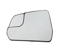 HXVGEGKPYK Rétroviseur Latéral Verre 1/2 Pièces pour Mustang 2015-2020 Version Américaine Miroir À Aile Convexe Chauffant en Verre Avertissement Dangle Mort Glace Rétroviseur(Normal L)