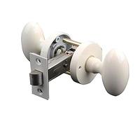 HXWZUGFTW Poignée de porte de passage noire mate - Poignée ronde sans clé et sans verrouillage for hall d'entrée et placard, avec pêne dormant et levier(ModelG)