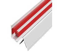 HXWZUGFTW Protection d'angle en Alliage d'aluminium épais - Protection de Bord Mural avec Dos adhésif for Une Installation Facile(Natural,180cm)