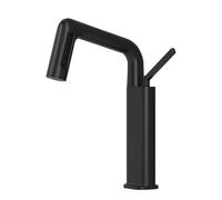 HXYhydrypd Robinet Salle Bain Rotatif à 360° avec Douchette Extractible, 3 Modes, Conception Relevable, Robinet Lavabo pour Cuisine de Camping-Car Commerciale(Black)