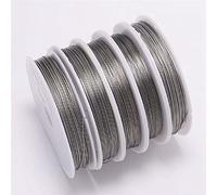HXYIYG CâBle MéTallique,câble métallique 15-100m 0.3 - Fil de Perles en Acier Inoxydable en Acier Inoxydable 1.0mm pour Bijoux Faire des Bijoux (Size : 0.35mm 100meters)