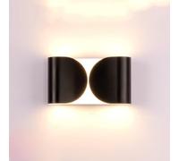 HXYSXHJUO Applique Murale LED Moderne - Suspension élégante en métal avec éclairage Haut et Bas, idéale pour Le Salon, la Chambre, la Table de Chevet ou la tête de lit. Lustre Contemporain (