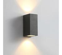 HXYSXHJUO Applique Murale LED orientable pour Une Utilisation intérieure/extérieure, projecteur élégant pour Villa ou hôtel, lumière Blanche Chaude, idéale comme Lampe de Chevet ou veilleuse