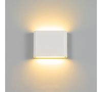 HXYSXHJUO Applique Murale LED orientable pour Une Utilisation intérieure/extérieure, projecteur élégant pour Villa ou hôtel, lumière Blanche Chaude, idéale comme Lampe de Chevet ou veilleuse
