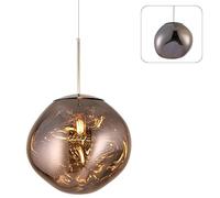 HXYSXHJUO Lampe à Lave Moderne de 28 cm de Forme irrégulière, Suspension élégante pour Salon, Chambre, Restaurant, Couloir, hôtel - Éclairage d'ambiance Unique