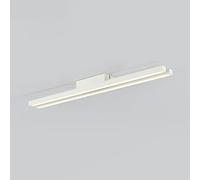 HXYSXHJUO Plafonnier LED Minimaliste - Lustre Semi-encastré géométrique Industriel pour Salle à Manger, Salon, Cuisine et Plus Encore (Blanc, 70 cm)
