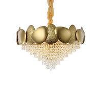 HXYSXHJUO Plafonniers, lustres Modernes, suspensions en Cristal, Lampe Suspendue de Luxe en Forme de Goutte de Pluie, compatibles avec Salle à Manger, Salle de Bain, Chambre, Salon, Table d