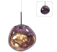 HXYSXHJUO Suspension Lampe à Lave Moderne de 38 cm de Forme irrégulière pour Salon, Chambre, Restaurant, Couloir et hôtel - Luminaire de Plafond élégant, décoration intérieure Unique