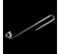 Hxyxbnhno Diffuseur de CO2 en verre pour aquarium planté en forme de U en forme de R, ajustement simple pour réservoirs de moins de 20 gallons US