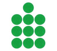 Hxyxbnhno Lot de 10 patins de rechange en feutre pour air hockey - Vert - Faciles à utiliser