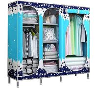 HXZJUIKL Armoire portable en tissu simple - 168 x 45 x 145 cm