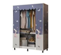 HXZJUIKL Armoires en toile - Rangement pliable pour vêtements de chambre à coucher, armoire de rangement pour chambre à coucher, salon