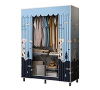 HXZJUIKL Armoires en toile - Rangement pliable pour vêtements de chambre à coucher, armoire de rangement pour chambre à coucher, salon