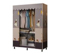 HXZJUIKL Armoires en toile - Rangement pliable pour vêtements de chambre à coucher, armoire de rangement pour chambre à coucher, salon