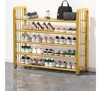 HXZJUIKL Banc à chaussures avec étagères amovibles en maille métallique pour rangement de chaussures pour placard, entrée, couloir, chambre à coucher, salon (B 100 x 28,5 x 87,8 cm)