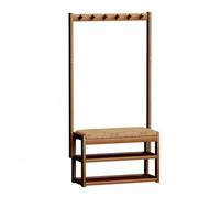 HXZJUIKL Banc de rangement à chaussures avec siège rembourré 3 en 1 pour entrée (taille : 70 cm) (couleur unique 100 cm)