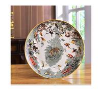 HXZJUIKL Bols à fruits Assiettes en porcelaine pour servir le dîner Plateau à fruits Assiette en céramique personnalisée Décoration de cuisine Cadeaux Panier à fruits Kaki
