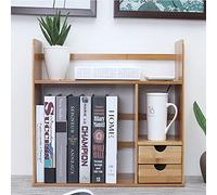 HXZJUIKL Étagère à bibliothèque, support de Rangement de Bureau, présentoir de Bureau avec tiroirs