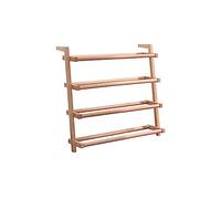 HXZJUIKL Étagère à chaussures nordique en bois massif avec étagères de rangement à plusieurs niveaux pour entrée et chambre à coucher (69,1 x 24,1 x 12,7 cm (l x P x H) (3,5 x 24,1 x 70,6 cm)