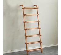 HXZJUIKL Étagère à chaussures nordique en bois massif avec étagères de rangement à plusieurs niveaux pour entrée et chambre à coucher (69,1 x 24,1 x 12,7 cm (l x P x H) (12,7 x 24,1 x 139,1 cm (l x P