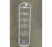 HXZJUIKL Étagère à chaussures verticale simple en métal multicouche avec portes en fer forgé pour placard, salon, entrée (48,9 x 28,2 x 10,3 x 109,4 cm)