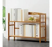 HXZJUIKL Étagère de Bureau pour Livres de Bureau, avec Serre-Livres, Organisateur d'étagères de Bureau à 2 Niveaux