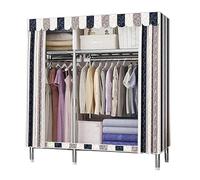 HXZJUIKL Garde-robe en tissu Oxford portable pour rangement de vêtements pour chambre à coucher