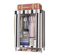 HXZJUIKL Garde-robe en tissu Oxford portable pour rangement de vêtements pour chambre à coucher