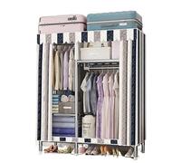 HXZJUIKL Garde-robe en tissu Oxford portable pour rangement de vêtements pour chambre à coucher