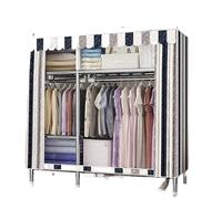 HXZJUIKL Garde-robe en tissu Oxford portable pour rangement de vêtements pour chambre à coucher