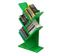 HXZJUIKL Petites bibliothèques de Bureau en Bois, bibliothèque en Arbre à 5 étagères, Mini bibliothèque pour Livres, magazines, CD et Album Photo dans Le salon, la Maison, Le Bureau