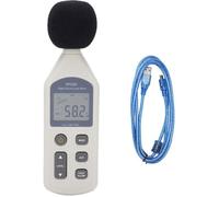 HY-1361 Sonomètre Numérique Écran LCD Portable Moniteur de Décibels USB Enregistreur de Bruit Double Sortie de Signal Analogique 3