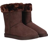 Hy - Bottines pour enfants "Chisworth", fourrure synthétique BZ5808 (34 EU) (Chocolat)