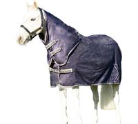 Hy - "DefenceX Shield WicX" col combo Couverture de pré hybride pour chevaux Cooler BZ6115 (206cm) (Marine)