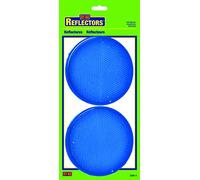 HY-KO CDRF-4B Réflecteur à Presser en Plastique Bleu 7,6 cm