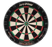 Hy-Pro Cible de fléchettes Apex - sans agrafes, Fil de Lame, sisal de qualité A, intérieur et extérieur, Excellente idée Cadeau