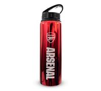 Hy-Pro Arsenal 750ml UV Aluminium Bouteille Jeunesse Unisexe, Rouge
