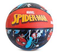 Hy-Pro Ballon de Basket Spider-Man sous Licence Officielle Taille 5 - pour l'intérieur et l'extérieur avec Design Marvel et graphisme Spider-Man - Petit Ballon de Basket - Matériau antidérapant