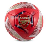 Hy-Pro Ballon de Football sous Licence Officielle Arsenal F.C. Taille 3, Motif Spirale, Marchandise, entraînement, Collection pour Enfants et Adultes