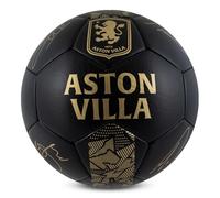 Hy-Pro Ballon de Football sous Licence Officielle Aston Villa F.C. Signature - Phantom, Taille 5, AVFC, entraînement, Match, Marchandise, à Collectionner pour Enfants et Adultes