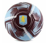Hy-Pro Ballon de Football sous Licence Officielle Aston Villa F.C. - Taille 5, Motif Turbine, Marchandise, entraînement, Match, Collection pour Enfants et Adultes