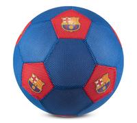 Hy-Pro Ballon de Football sous Licence Officielle Barcelone - Ballon géant en Maille de 35,5 cm pour Football et Jeux Multisports à l'intérieur et à l'extérieur - Ballon Souple et rebondissant avec