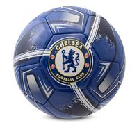Hy-Pro Ballon de Football sous Licence Officielle Chelsea F.C. Taille 5, Motif Tracer, Marchandises Chelsea, The Blues, entraînement, Match à Collectionner, pour Enfants et Adultes