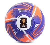 Hy-Pro Ballon de Football sous Licence Officielle FWC26 Turbine Taille 5 - Ballon d'entraînement avec Motif trophée et Graphiques des Nations hôtes, Cadeaux de Football pour garçons - Coupe du Monde