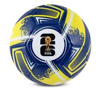Hy-Pro Ballon de Football sous Licence Officielle FWC26 Turbine Taille 5 - Ballon d'entraînement avec Motif trophée et Graphiques des Nations hôtes, Cadeaux de Football pour garçons - Coupe du Monde
